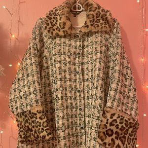 XL Sister Jane Vanity Tweed Coat New With Tags.